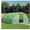 Image de Serre avec cadre en acier vert 16 m² 4x4x2 m, polytunnel, serre à cadre froid, serre pour tomate, serre de jardin, 3188061
