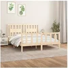 Image de Bedframe met hoofdbord massief grenenhout 160x200 cm3188176