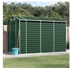 Image de Abri de Jardin, Cabane à Outils avec Poignées, Remise à Outils avec Toit Inclinable, Abri de Rangement Terrasse, Vert 3188233