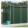 Image de Tuinschuur 191x555x198 cm gegalvaniseerd staal groen3188236