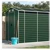 Image de Tuinschuur 191x895x198 cm gegalvaniseerd staal groen3188240