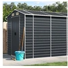 Image de Abri de Jardin, Cabane à Outils avec Poignées, Remise à Outils avec Toit Inclinable, Abri de Rangement Patio, 3188259
