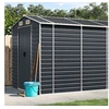 Image de Abri de Jardin, Cabane à Outils avec Poignées, Remise à Outils avec Toit Inclinable, Abri de Rangement Patio, 3188263