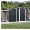 Image de Abri de Jardin, Cabane à Outils avec Poignées, Remise à Outils avec Toit Inclinable, Abri de Rangement Patio, 3188293