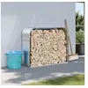 Image de Haardhoutopslag 120x45x100 cm gegalvaniseerd staal zilverkleur364593
