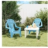 Image de Chaises de jardin pour enfants lot de 2 bleu 37x34x44 cm PP364739
