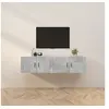 Image de Tv-wandmeubels 2 st 80x34,5x40 cm betongrijs3188354