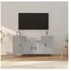 Image de Ensemble de meubles TV 3 pcs Sonoma gris Bois d ingénierie