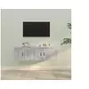 Image de Ensemble de Meubles TV 2 pcs, Armoires de Télévision avec Portes, Meubles Télé Salon Salle de Séjour, Moderne, Sonoma Gris Bois d'Ingénierie