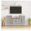 Image de Ensemble de meubles TV 3 pcs Sonoma gris Bois d'ingénierie3188500
