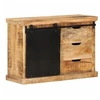 Image de Buffet 80x30x55 cm bois de manguier brut massif 355844