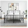 Image de Tables de chevet 2 pcs blanc 40x30x50 cm bois d'ingénierie826829