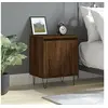 Image de Table de chevet chêne marron 40x30x50 cm bois d'ingénierie826842