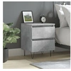 Image de Table de chevet gris béton 40x35x50 cm bois d'ingénierie826884