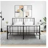 Image de Tables de chevet 2 pcs blanc 40x35x50 cm bois d'ingénierie826893
