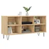 Image de Meuble TV chêne sonoma 103,5x30x50 cm bois d'ingénierie