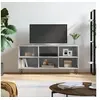 Image de Tv-meubel 103,5x30x50 cm bewerkt hout betongrijs826992