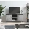 Image de Meuble TV gris béton 104x35x50 cm bois d'ingénierie827016