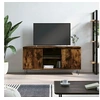 Image de Meuble TV chêne fumé 104x35x50 cm bois d'ingénierie827017