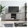 Image de Meuble TV sonoma gris 104x35x50 cm bois d ingénierie