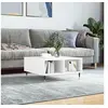 Image de Table basse blanc 60x60x30 cm bois d'ingénierie827028