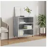 Image de Buffet gris béton 57x35x70 cm bois d'ingénierie827128