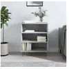 Image de Buffet gris béton 57x35x70 cm bois d ingénierie