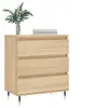 Image de Buffet Chêne sonoma 60x35x70 cm Bois d'ingénierie