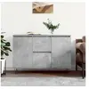 Image de Buffet gris béton 104x35x70 cm bois d ingénierie