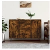Image de Buffet chêne fumé 104x35x70 cm bois d ingénierie