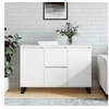 Image de Buffet blanc 104x35x70 cm bois d'ingénierie827212