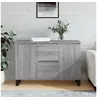 Image de Buffet sonoma gris 104x35x70 cm bois d'ingénierie827218