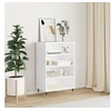 Image de Buffet haut blanc 57x35x90 cm bois d'ingénierie827220