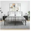 Image de Tables de chevet 2 pcs noir 40x35x47,5 cm bois d'ingénierie827247