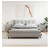 Image de Tables de Chevet 2 pcs, Armoires de Nuit avec Tiroirs et Pieds, Tables de Nuit avec Rangement, Armoires de Lit Chambre, Moderne, Gris Sonoma Bois