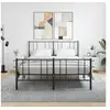 Image de Tables de chevet 2 pcs blanc 40x35x47,5 cm bois d'ingénierie