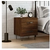 Image de Table de chevet chêne marron 40x35x47,5 cm bois d'ingénierie827306