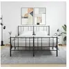 Image de Tables de Chevet 2 pcs, Armoires de Nuit avec Tiroirs, Tables de Nuit avec Pieds, Meubles de Rangement Chambre, Moderne, Blanc Bois d'Ingénierie