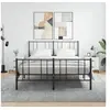 Image de Tables de chevet 2 pcs blanc brillant 40x35x47,5 cm