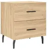 Image de Table de chevet chêne sonoma 40x35x47,5 cm bois d'ingénierie