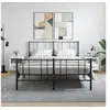 Image de Tables de chevet 2 pcs blanc brillant 40x35x47,5 cm827425