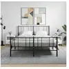 Image de Tables de chevet 2 pcs blanc brillant 40x35x47,5 cm827441
