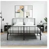 Image de Tables de chevet 2 pcs noir 40x35x47,5 cm bois d'ingénierie827455