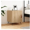 Image de Table de chevet chêne sonoma 40x40x50 cm bois d'ingénierie827506