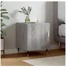 Image de Table de chevet sonoma gris 40x40x50 cm bois d'ingénierie827528