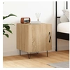 Image de Table de chevet chêne sonoma 40x40x50 cm bois d'ingénierie