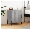 Image de Table de chevet sonoma gris 40x40x50 cm bois d'ingénierie827592