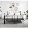 Image de Tables de chevet 2 pcs blanc 40x40x50 cm bois d'ingénierie827597