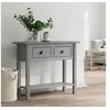 Image de Wandtafel BODO 91x35x74 cm massief grenenhout grijs355073