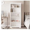 Image de Bibliothèque BODO blanc 82x40x173 cm bois pin massif 5 niveaux